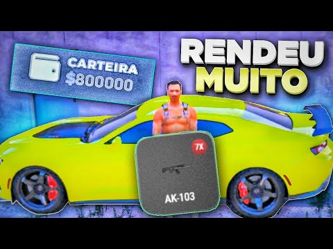 FAZENDO 500.000 Mil REAIS EM 5 MINUTOS NO GTA RP COM MOD MENU VIP