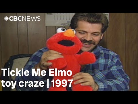 Tickle-me-Elmo sets off toy craze in Winnipeg | From the archives Dec.1997