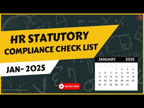 HR Compliance Calendar 2025 | Important HR Returns in Jan 2025