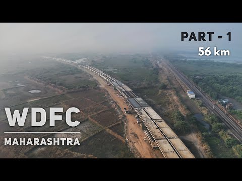 Western Dedicated Freight Corridor Progress | Maharashtra JNPT Update | Part 1