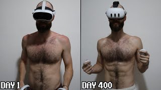 400 Days of VR Workouts [Realistic Results]