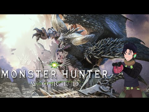 [Monster Hunter World] ICE MOD, farming and grinding to raise my Hunter level.