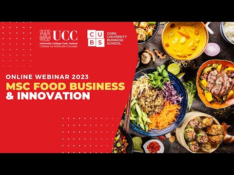 MSc Food Business and Innovation Programme Webinar 2023