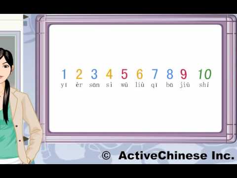 Learn numbers in Chinese