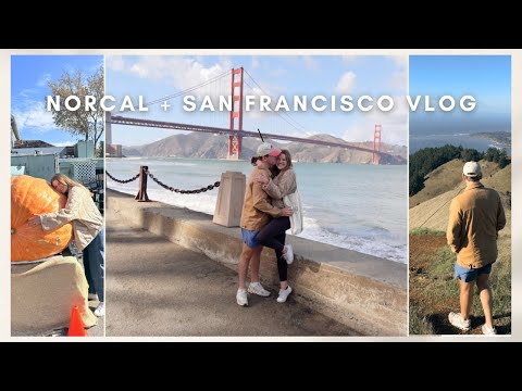 VLOG: some explore NorCal + San Francisco with me (hiking Mt Tam, Bolinas, Stanford, golden gate)