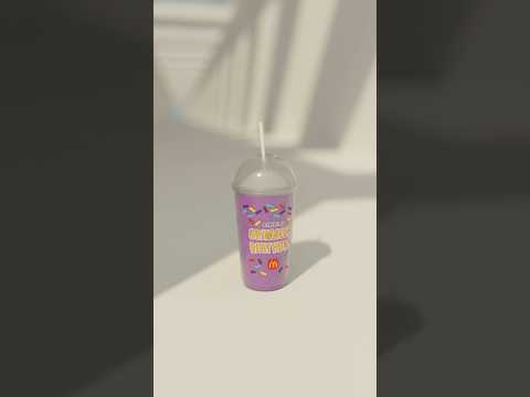 3D modeling The Grimace Shake #blender #blender3d #3dart #3dmodeling #3dmodel #grimace #grimaceshake