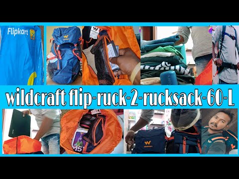 #tourbag #rucksack #wildcraft #bag Wildcraft flip ruck 2,Rucksac 60L