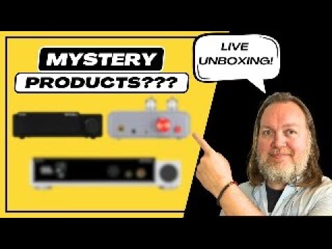 Live Unboxing of Various Audio Products from SMSL, Fosi and more...(fixed audio)