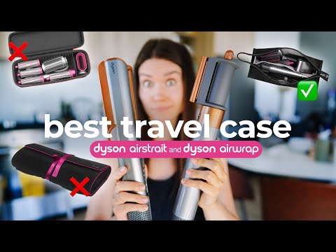 The Best Travel Case For Dyson Airstrait & Dyson Airwrap for under $30!