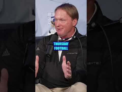 Jon Gruden Hates Thursday night Football