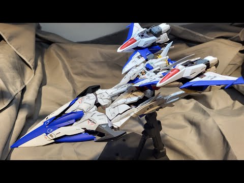 駕駛員塗裝 可外露好看很多 eclipse gundam ma type ,bandai mg  ,星蝕，天蝕鋼彈飛行型態，