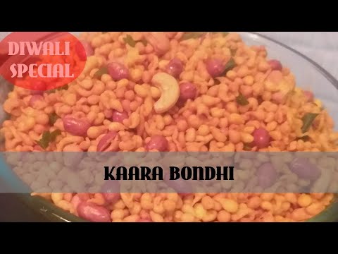 Diwali Special - How to make KaaraBondhi | South Indian Snacks | KaaraBondhi Recipe in Tamil