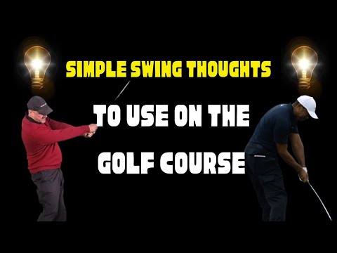 BEST Golf Swing Thoughts - For REAL Play