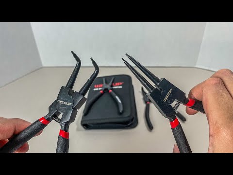 WISEUP Snap Ring Pliers Set on Amazon (How they work)