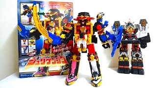 【手裏剣戦隊 ニンニンジャー】 手裏剣合体 DX シュリケンジン 変形合体 徹底レビュー PART.2 Ninninger Shuriken Gattai Shurikenjin review