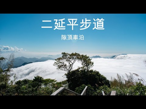 隙頂車泊 | 二延平步道 | 雲海 |茶園