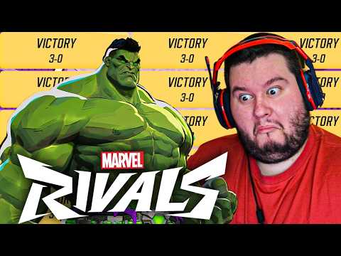 I Can't Stop Winning On Hulk In Marvel Rivals