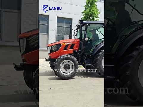 LANSU Farm tractor with high torque and high traction