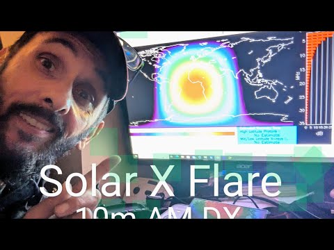 Solar X Flare - 10m AM DX - Hawaii