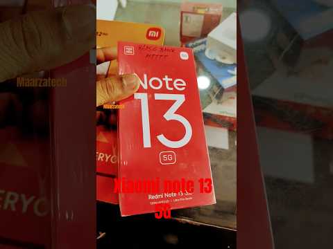 Redami !! Note 13 5G Amoled Display #smartphone #redami #unboxing