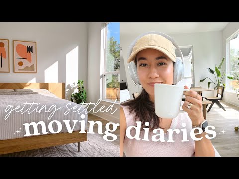 🍵 Moving Diaries | Day in My Life, Getting Organized, Kitchen Updates