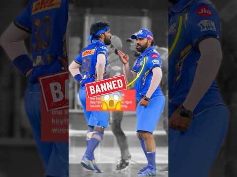 Hardik Pandey Banned from IPL 😱? #ipl #cricket #hardikpandya