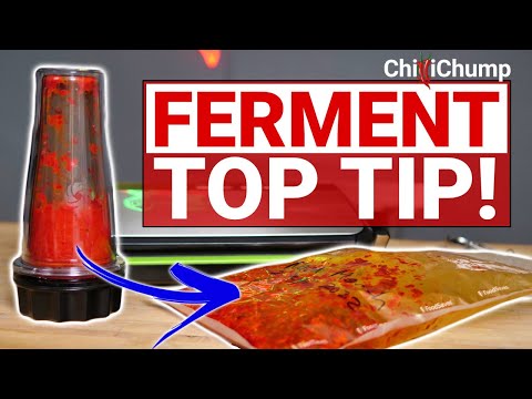 Step Up Your Fermentation Game: Adding Ingredients to a Vacuum Seal. BONUS Hot Sauce Recipe!