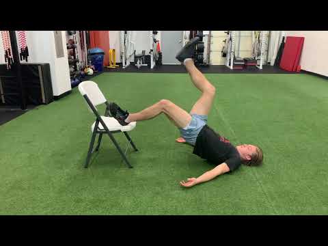 Foot Elevated Glute Bridge