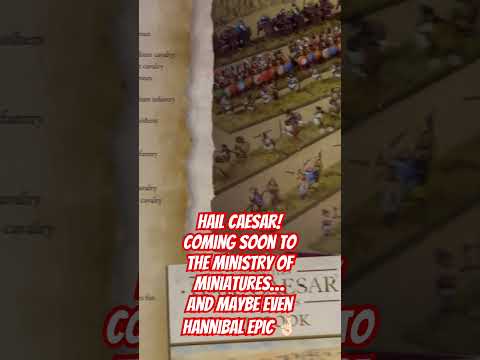 Warlord Games Hail Caesar coming soon to the Ministry of Miniatures!