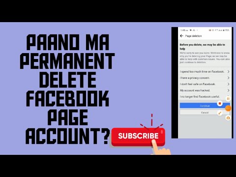 Paano permanent delete ang facebook page?#permanentdeletefacebookpage#facebookpagedeleted