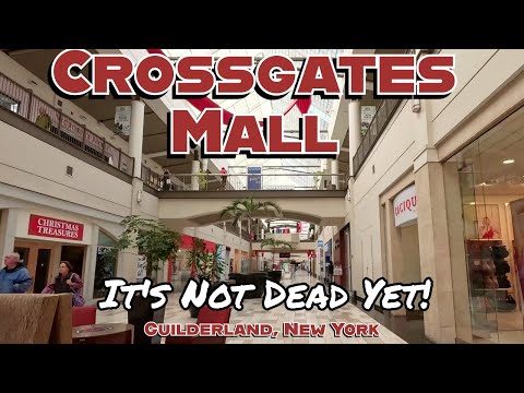 Crossgates Mall: It's Not Dead Yet! Inside New York's 3rd Largest Mall! Guilderland, New York!