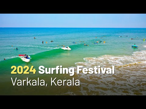 Ride the Waves | 2024 International Surfing Festival in Varkala | Beach | Kerala