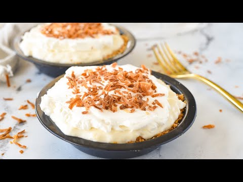 Coconut Cream Pie for Two