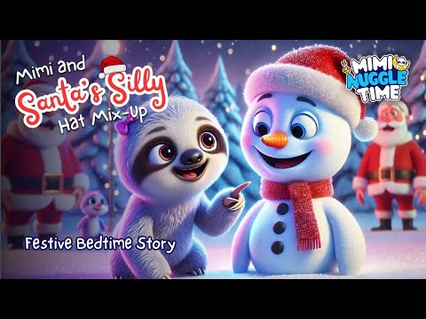 🎄 Mimi and Santa’s Magical Hat Adventure | Festive Bedtime Story for Kids 🎅✨