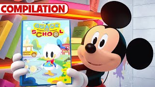 Read with Mickey & Minnie 📚 | Me & Mickey | Shark Story and MORE! | Compilation | @disneyjr