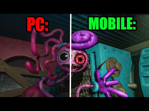 Poppy Playtime 2 PC vs MOBILE - ENDING and Mommy Long Legs Dead