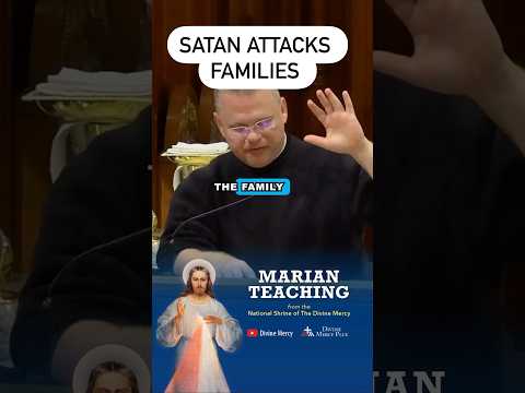 Why does Satan attack families? #family #homily #homilyhighlights #spirituality #christian #catholic