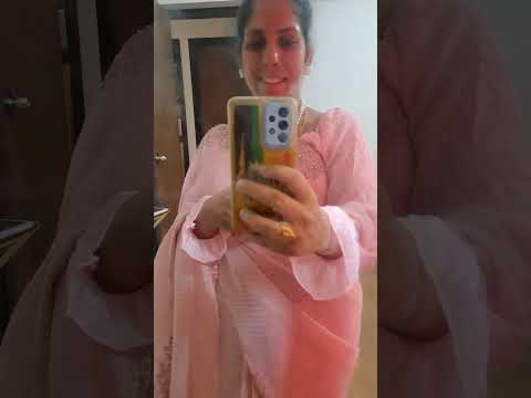 New saree #newsaree #pink #lovely #mom #viral #share #subscribe #trendingshorts #fun