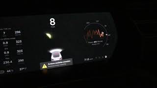 Tesla unintended acceleration with brake pressed