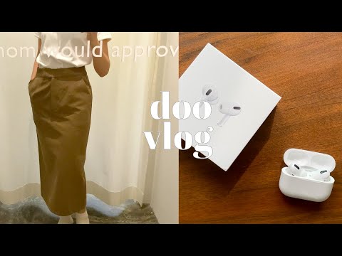 Vlog 🥚 AirPods Pro Unboxing | Our Second Nature - A Beautiful Boutique  | Delicious Taiwanese Food