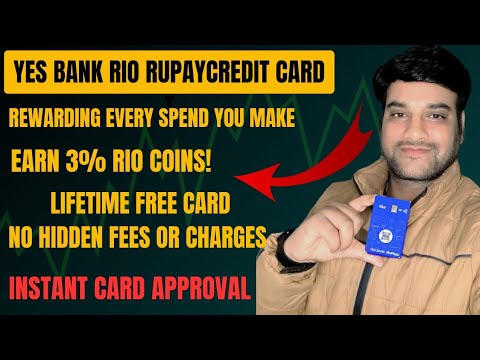 RIO Money Yes Bank UPI Credit Card!! Best Lifetime Free Rupay UPI Credit Card 2025!!