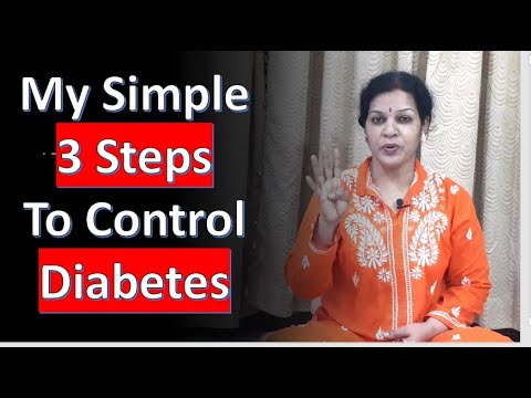 My Simple 3 Steps Strategy To Control Diabetes