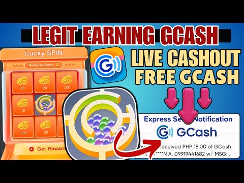 PLAY LUCKY SPIN=₱18 FREE GCASH RECEIVED||BALLOUT 3D APP LIVE CASHOUT#earningapp