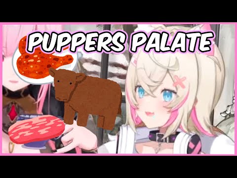 Mococo can't distinguish between Meats!? [FuwaMoco Abyssgard | Calliope Mori | Hololive] #FUWAMOCO