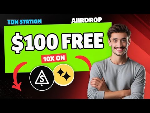 Earn Free TON Crypto! TON Station |Airdrop Session 2| Explained 🔥