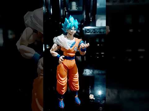 Goku teaches Omega Shenron Kamahame #dragonball #kamehameha #stopmotion #goku #omegashenron