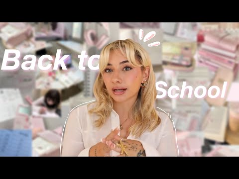 🎀CÓMO ORGANIZAR LA VUELTA A CLASES {vision board, material escolar, romantizar, outfits…}