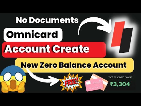 Omnicard Account Create Without PAN & Aadhar | Best UPI App For Teenagers | New Zero Balance Account