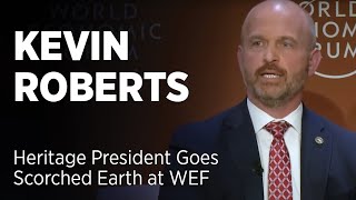 Heritage President Goes Scorched Earth on Globalist Elites at WEF