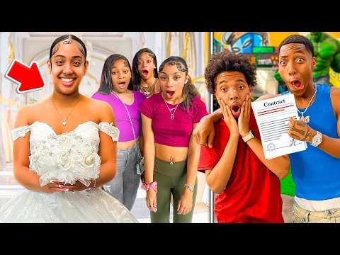 WE WENT WEDDING DRESS SHOPPING FOR BRI & MYKEL WANTS TO JOIN THE GROUP…😱